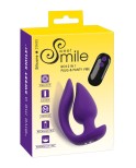 Plug et stimulateur externe vibrant 2 en 1 Stimulation anale ou vaginale, vulve et clitoris ou périnée - par Sweet Smile Plug et stimulateur externe vibrant 2 en 1 Stimulation anale ou vaginale, vulve et clitoris ou périnée - par Sweet Smile