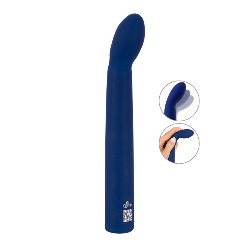 Vibro point G flexible 18,6 x 2,5 cm - par Sweet Smile