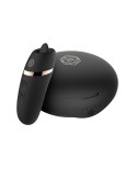 Stimulateur Clitoris 2 en 1 avec langue vibrante - par Rosy Gold
