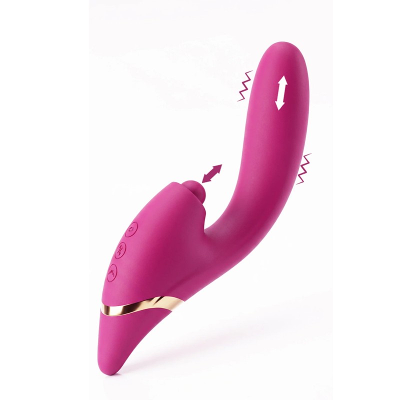 Vibromasseur intime à triple stimulation Climaxer - par Xocoon