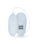 Oeuf vibrant télécommandé bleu - Ultra silencieux - par LUV EGG