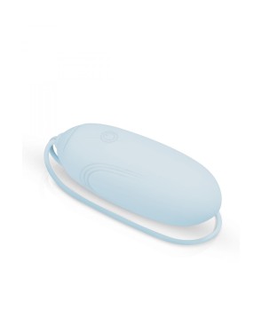 Oeuf vibrant télécommandé bleu - Ultra silencieux - par LUV EGG