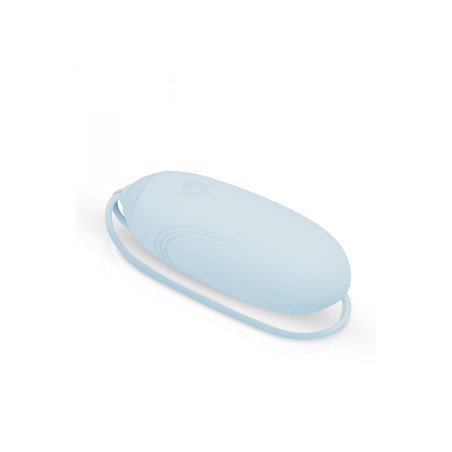 Oeuf vibrant télécommandé bleu - Ultra silencieux - par LUV EGG