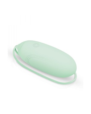 Oeuf vibrant télécommandé vert - Ultra silencieux - par LUV EGG