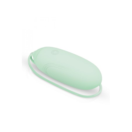 Oeuf vibrant télécommandé vert - Ultra silencieux - par LUV EGG