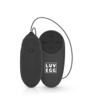 Oeuf vibrant télécommandé noir -   Ultra Silencieux - parLUV EGG