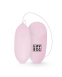 Oeuf vibrant télécommandé rose - Ultra silencieux - par LUV EGG