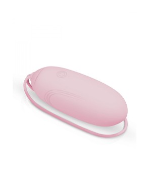 Oeuf vibrant télécommandé rose - Ultra silencieux - par LUV EGG