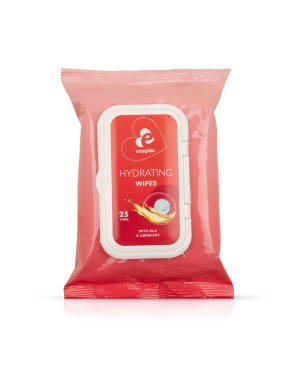 25 lingettes hydratantes avec lubrifiant et huiles - EasyGlide