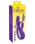 Vibromasseur Rabbit avec tickler flexible - par Sweet Smile