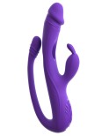 Vibromasseur Rabbit avec tickler flexible - par Sweet Smile