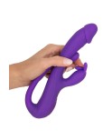 Vibromasseur Rabbit avec tickler flexible - par Sweet Smile