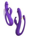 Vibromasseur Rabbit avec tickler flexible - par Sweet Smile