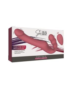 Vibromasseur anatomique couple Double - par She.E.O