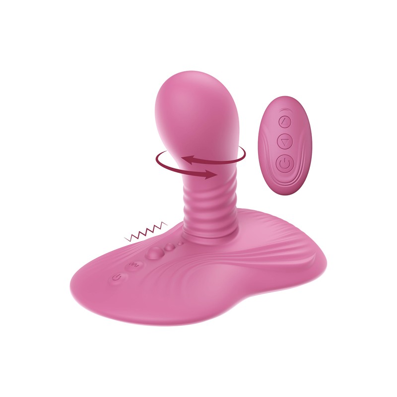 Stimulateur vibromasseur Grinder rotatif double moteur - par She.E.O Stimulateur vibromasseur Grinder rotatif double moteur - par She.E.O