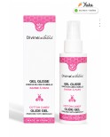 Lubrifiant Bio Barbe à papa Comestible Aloé et Cire d'abeille - 100ml - par Divinexstases
