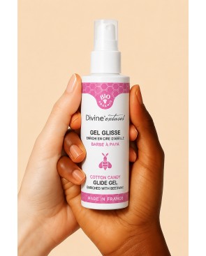 Lubrifiant Bio Barbe à papa 100ml - Divinexstases
