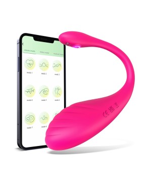 Oeuf vibrant Connecté COUPLE Luvegg - par DIK