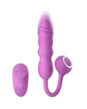 Mini vibromasseur va-et-vient télécommandé - Poit G et Clitoris - par Good Vibes Only Mini vibromasseur va-et-vient télécommandé - Poit G et Clitoris - par Good Vibes Only