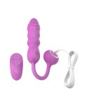 Mini vibromasseur va-et-vient télécommandé - Poit G et Clitoris - par Good Vibes Only Mini vibromasseur va-et-vient télécommandé - Poit G et Clitoris - par Good Vibes Only