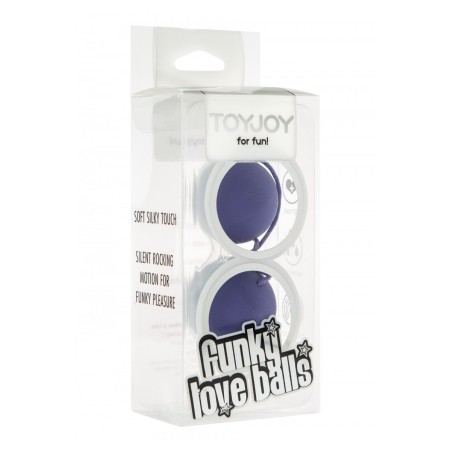 Funky Love Balls violet Boules de Geisha par ToyJoy