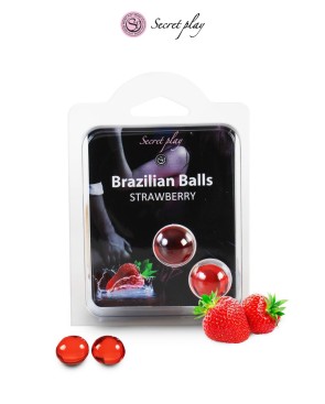 2 Brazilian Balls - fraise