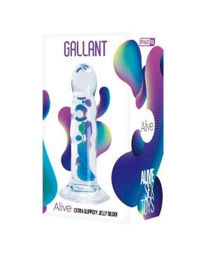 Gode ventouse jelly Gallant - par Alive