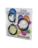 Kit 3 cockrings Sensual Pleasure Rings - Performances sexuelles - Par Alive